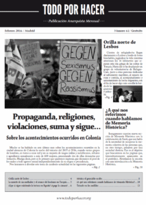 Ya está disponible el nº 61 de Todo por Hacer (Febrero 2016)