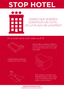 ¿Sabes que quieren construir un Hotel en la plaza de Lavapiés?