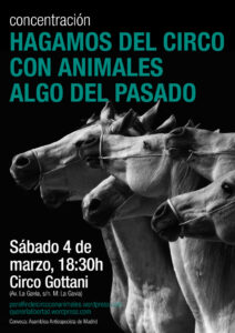 Concentración el 4 de marzo frente al circo Gottani