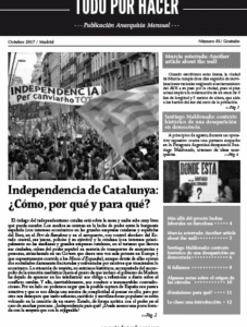 Ya tenemos el nº 81 de Todo por Hacer (octubre 2017)
