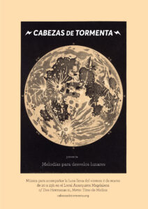 Melodías para desvelos lunares. Viernes 2 de marzo, 20h