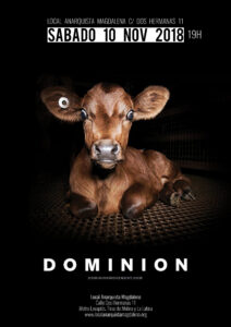 Proyección: DOMINION. Sábado 10 de noviembre, 19h. Local Anarquista Magdalena