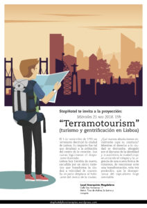 Proyección: Terramotourism. Miércoles 21 de noviembre, 19h.