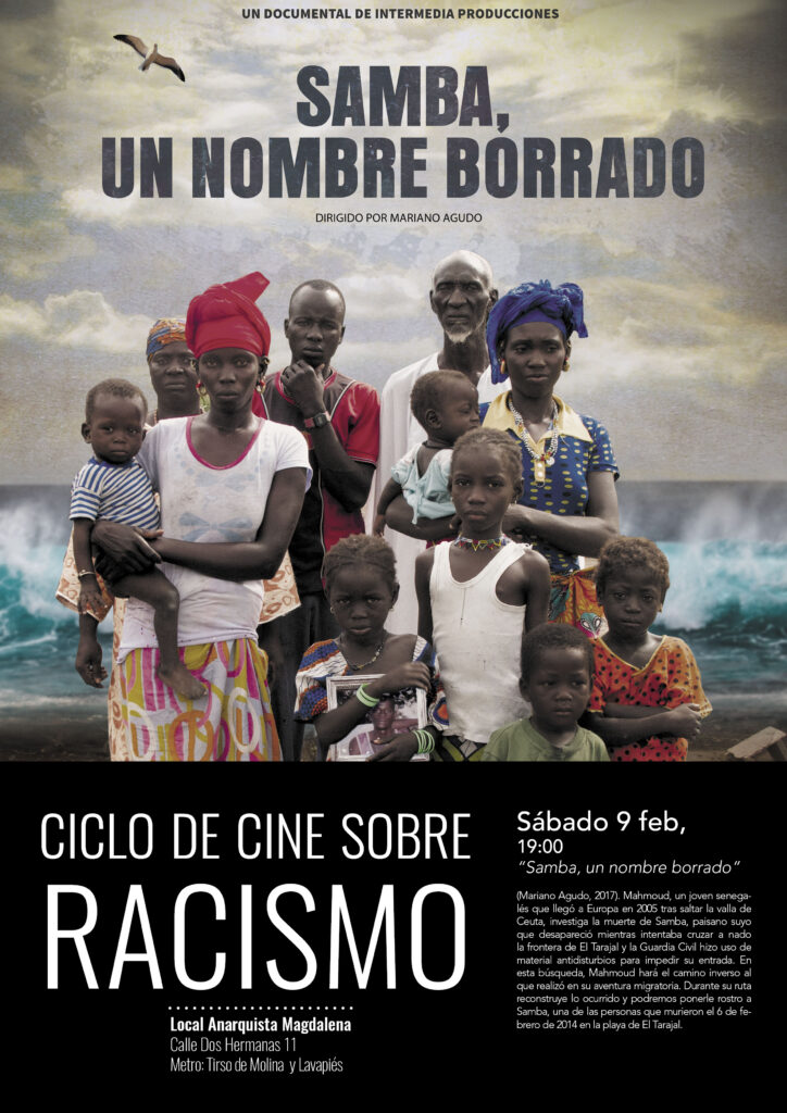 Proyección: “Samba, un nombre borrado”