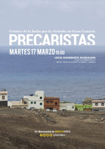 Proyección: Precaristas. Martes 17, 19h.