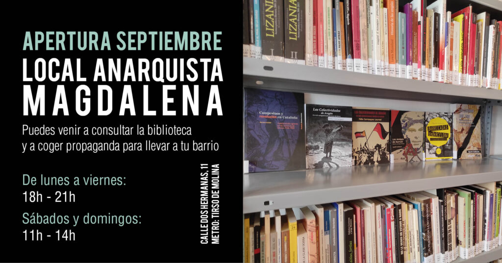 En septiembre volvemos a nuestro horario habitual