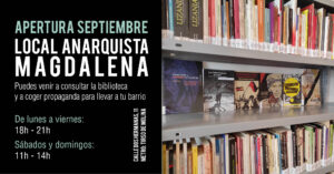 En septiembre volvemos a nuestro horario habitual
