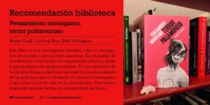 Recomendación biblioteca: Pensamiento monógamo, terror poliamoroso