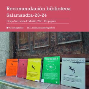 Recomendación biblioteca: Salamandra 23-24