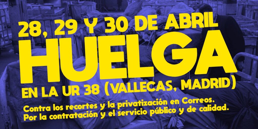Os queremos proponer dos convocatorias para esta semana: