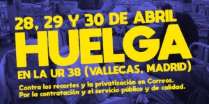 Os queremos proponer dos convocatorias para esta semana: