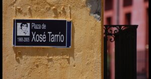 Artículo sobre la Plaza Xosé Tarrío