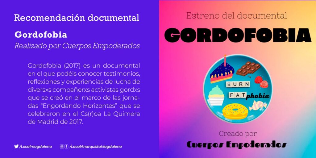 Documental Gordofobia
