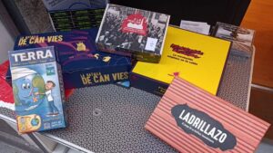 Sección de juegos de mesa