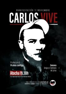 Manifestación 11 noviembre: CARLOS VIVE