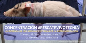 #RescateVicotecnia. Concentración 27 de enero