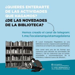Nuevo canal de telegram