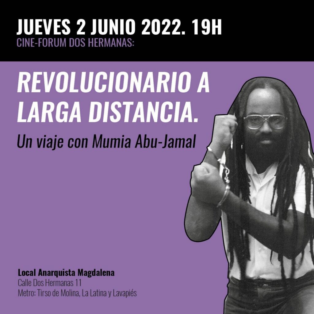 Cine-fórum: Revolucionario a larga distancia. Jueves 2 de junio, 19h