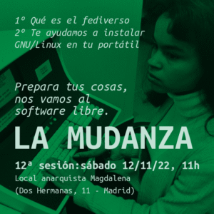 decimosegunda sesión de La Mudanza