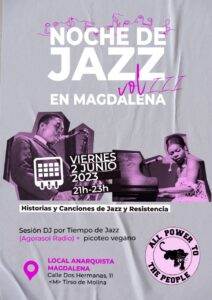 ¡Nueva sesión de Noche de Jazz en Magdalena!🎷🎹🥁