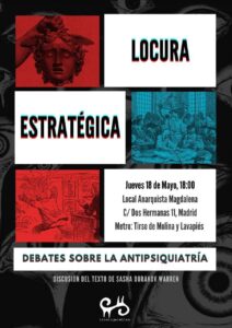 Debate sobre antipsiquiatría. Jueves 18