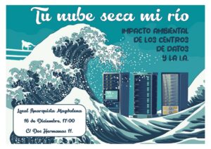 Charla – Tu Nube Seca Mi Río: Impacto Ambiental de los Centros de Datos y la IA.
