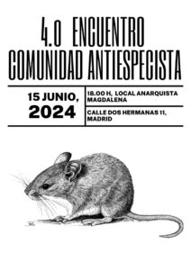Encuentro por la construcción de una comunidad de lucha antiespecista