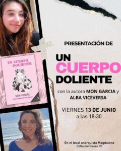 Presentación: Un cuerpo doliente. Viernes 13, 18:30h
