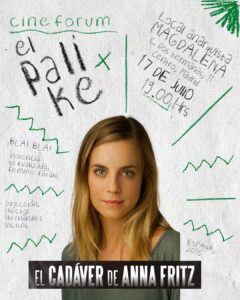 Cine forum El Palike: El cadáver de Anna Fritz