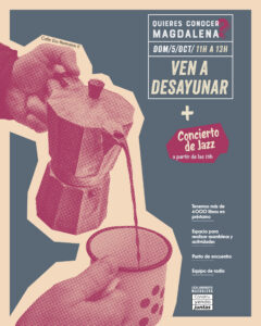 ¿Quieres conocer el local anarquista Magdalena? Ven a desayunar el domingo 5